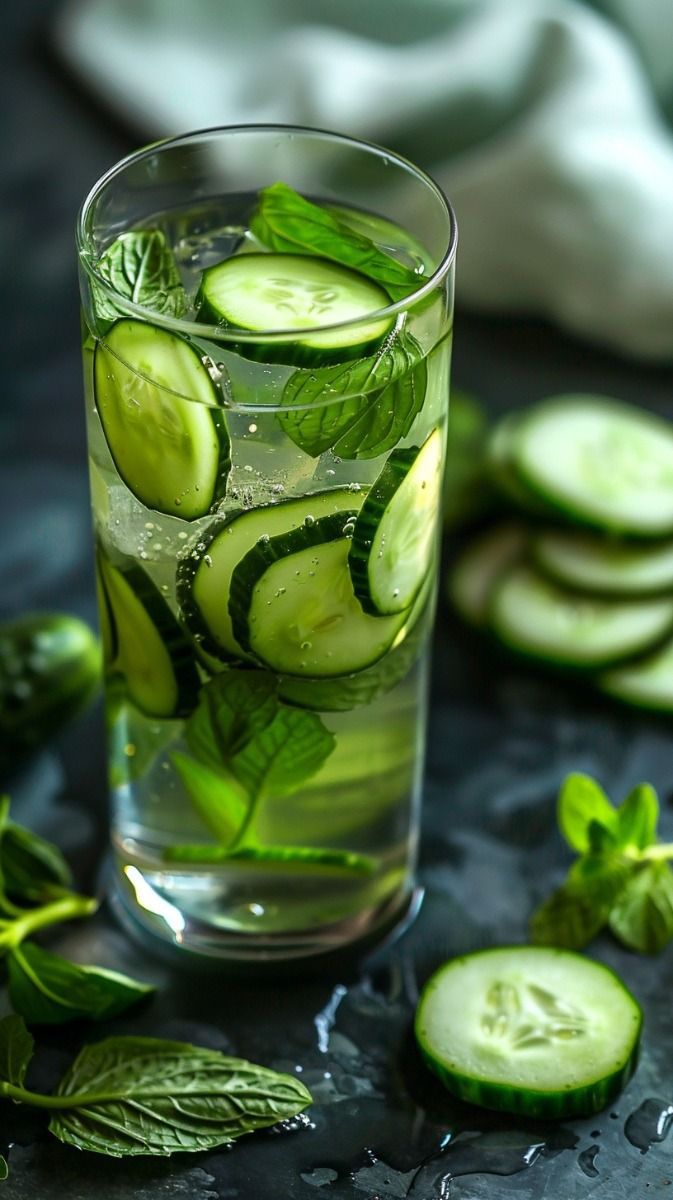 Read more about the article Health Tip: Add Cucumber or Mint to Your Water for Extra Hydration